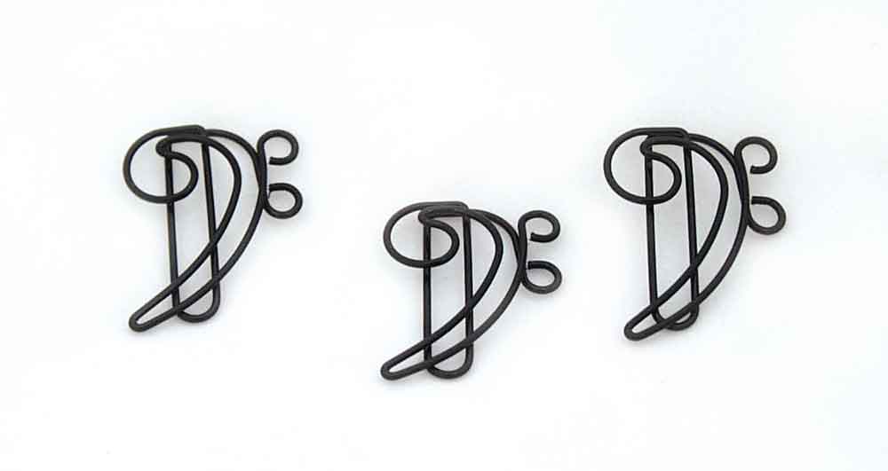 Buy Bass Clef Paper Clip Music Stationery Music Bookmark